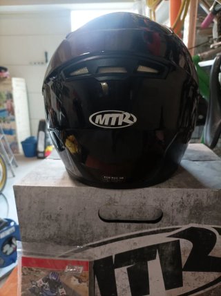 Casco MTR Integral Niño Negro