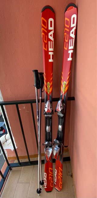 Equipo completo de esquí