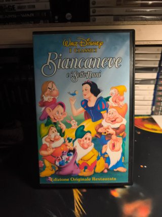 VHS Biancaneve e i sette nani - Walt Disney