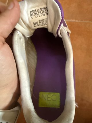 Zapatillas Adidas Neo Moradas Talla 37