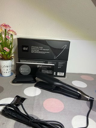 Ghd Chronos Max Plancha Profesional Negro