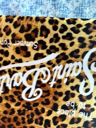 Pochette MC2 Saint Barth fantasia animalier