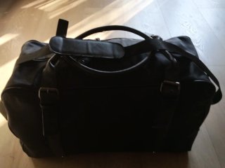 Bolsa de viaje tela negra