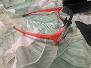 Gafas Ciclismo Kapvoe fotocromáticas Naranja/Negro