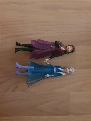 Muñecos Frozen: Elsa, Anna, Olaf, Kristoff y Sven