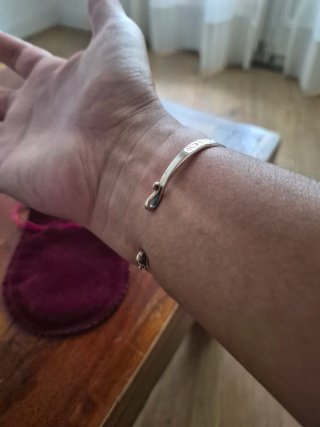 Pulsera Brazalete Plata 925