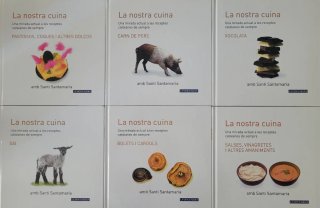 Libros de cocina, colección cocineros Catalanes