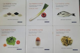 Libros de cocina, colección cocineros Catalanes