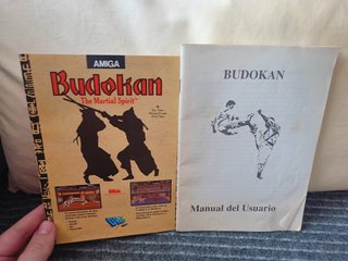 Juego + Instrucciones Commodore Amiga Budokan