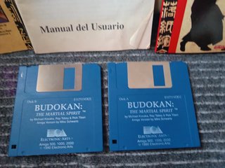 Juego + Instrucciones Commodore Amiga Budokan