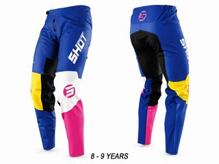 PANTALON T-8/9 SHOT ENDURO STORM NAVY