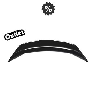 DW ALERON SPOILER FORD MUSTANG 15-23 LOOK GT350 R NEGRO BR