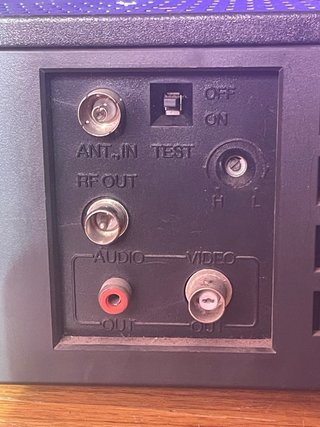 Reproductor VHS TACTICS ZX-9100 Japón 220V y 12V