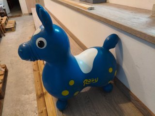 Caballito Saltarín Rody Original Azul