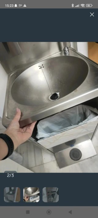 Lavabo - lavamanos - fregadero portátil acero inox
