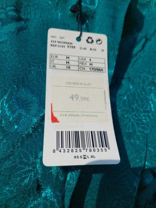 Vestido Mango Talla M