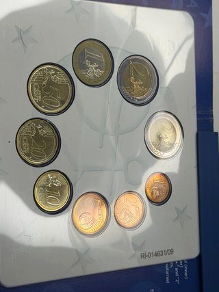 Set Monedas Euro Italia 2009