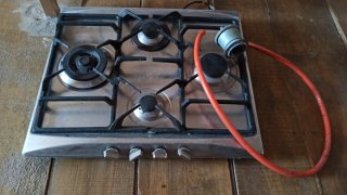 Placa de gas Smeg averiada