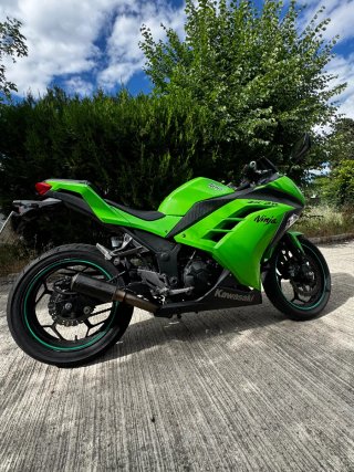 Kawasaki Ninja 300 Sportbike Verde