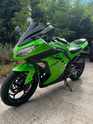 Kawasaki Ninja 300 Sportbike Verde