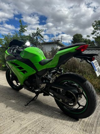 Kawasaki Ninja 300 Sportbike Verde