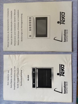 Horno Teka Inox HL-830