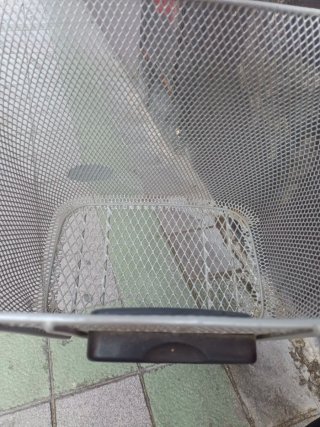 Cesta Bicicleta Btwin Malla Gris