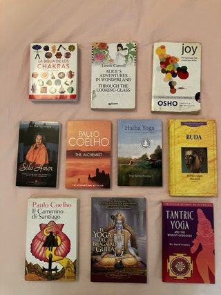 Libros en Español, Inglés desde y Italiano