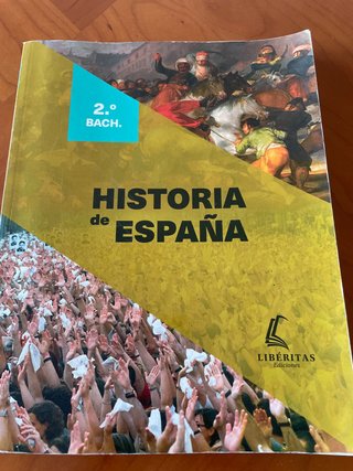 Libro historia de España - 2 BACH