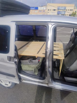 Mueble Camper y Colchón Berlingo Partner
