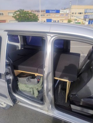Mueble Camper y Colchón Berlingo Partner