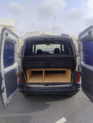 Mueble Camper y Colchón Berlingo Partner