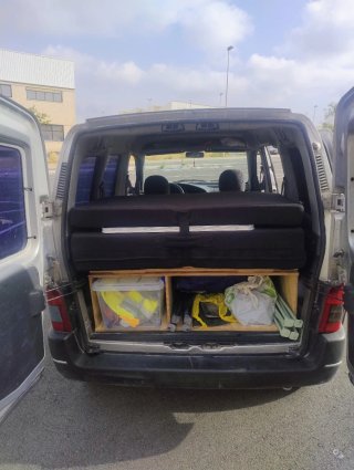 Mueble Camper y Colchón Berlingo Partner