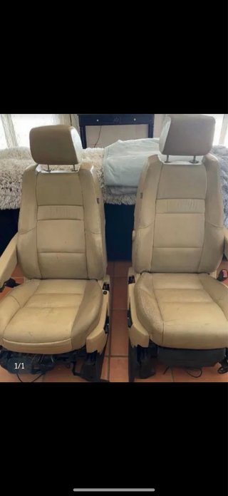 Asientos Cuero Beige Range Rover Sport
