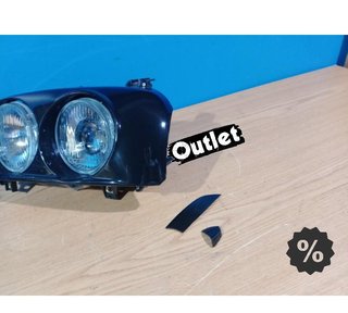 DW FAROS DOBLES VOLKSWAGEN VW GOLF 3 NEGRO R010675C12