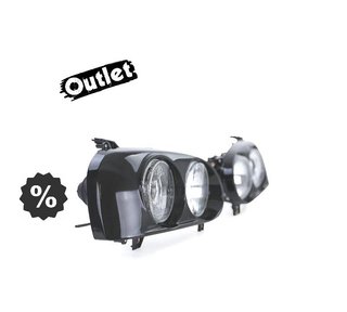 DW FAROS DOBLES VOLKSWAGEN VW GOLF 3 NEGRO R010675C12