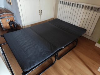 Sofá Cama Gris Oscuro