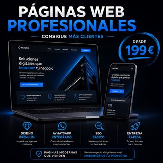 Creo Páginas Web Profesionales | Más Clientes