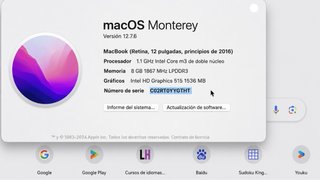 MacBook Apple Gris/Plateado