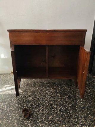 Mueble Tocadiscos Madera Marrón