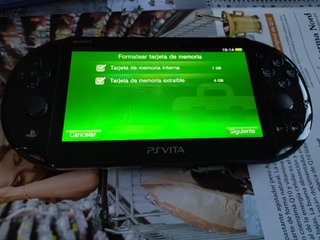Consola Sony PS Vita Negra