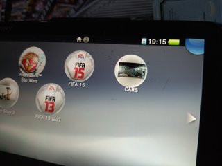 Consola Sony PS Vita Negra