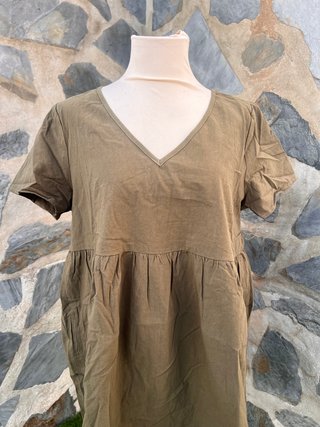 Vestido caqui Shein talla única nuevo