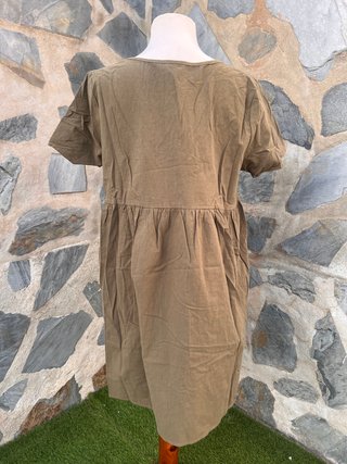 Vestido caqui Shein talla única nuevo