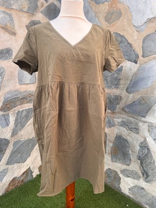Vestido caqui Shein talla única nuevo