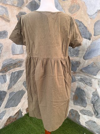 Vestido caqui Shein talla única nuevo