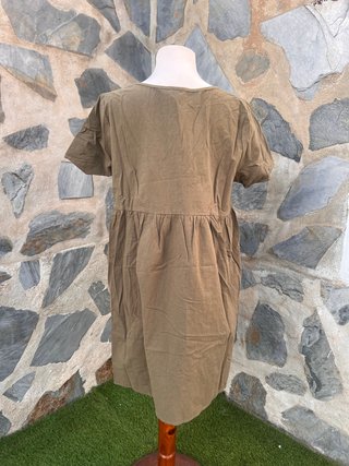 Vestido caqui Shein talla única nuevo