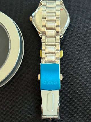 Relógio Casio Quartz Masculino Prata
