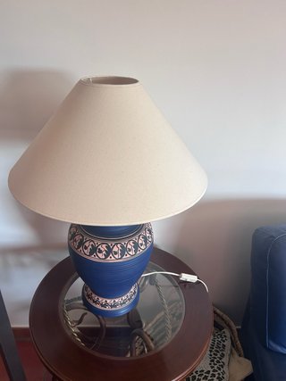 Lámpara de mesa cerámica grande