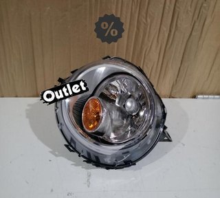 DW FARO IZQ MINI R56 06-10 FUNDO CROMO INTERMITENTE NARANJA